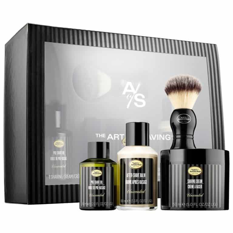 gifts for men: the 4 elements of perfect shave - unscented