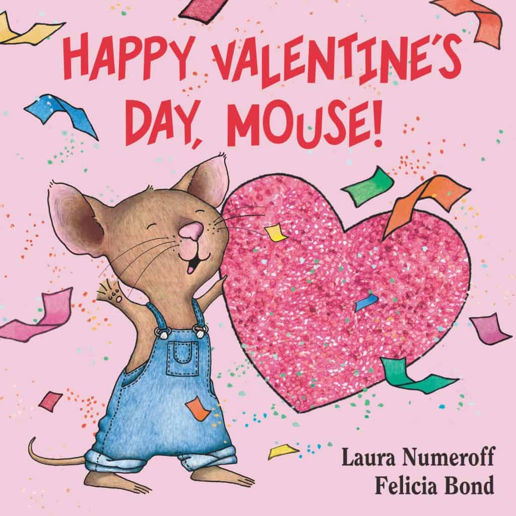 kids valentines day: happy valentine's day, mouse book