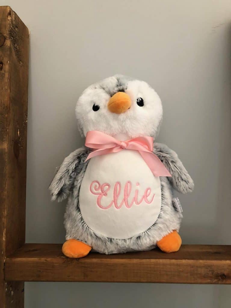 valentines gift for girls: personalized stuffed animal