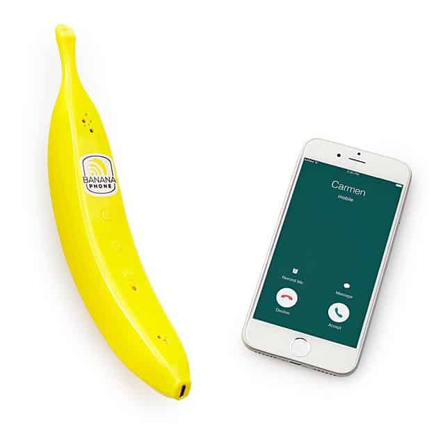 bluetooth banana phone - hilarious gag gifts