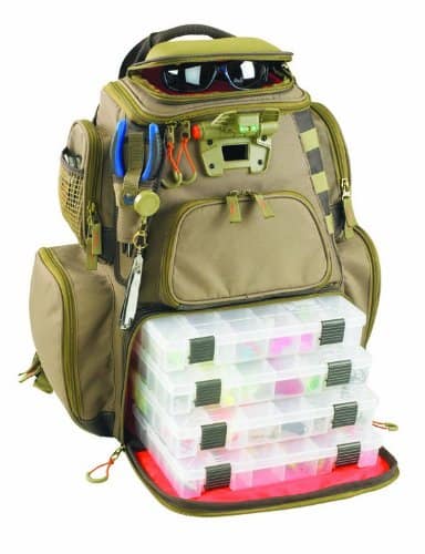 lighted tackle backpack - gift for the fisherman