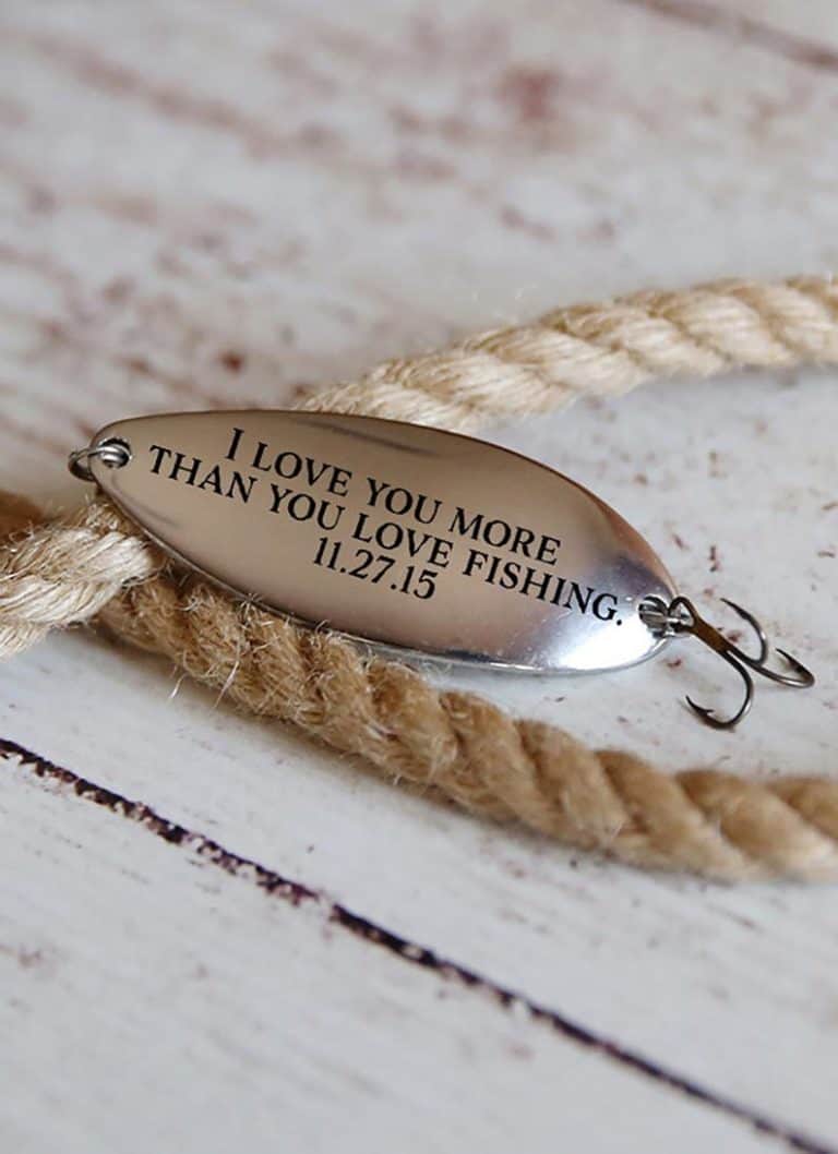 unique fish gifts: custom fishing lure