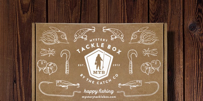 best gift idea for a fisherman: mystery tackle box