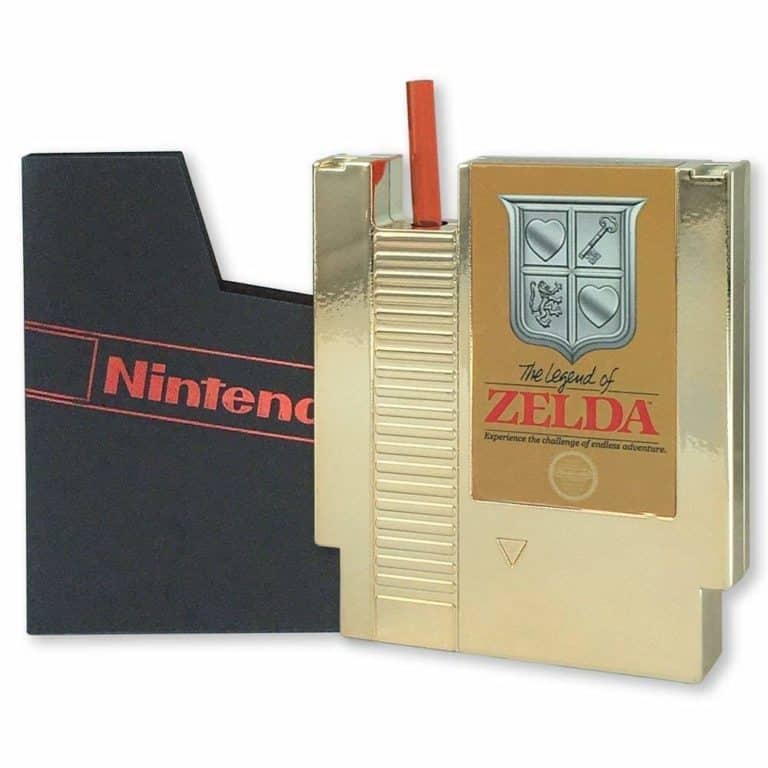 nintendo legend of zelda collectibles: nes canteen cartridge flask