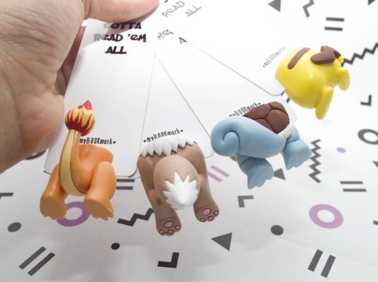geeky gifts: pokemon bookmarks