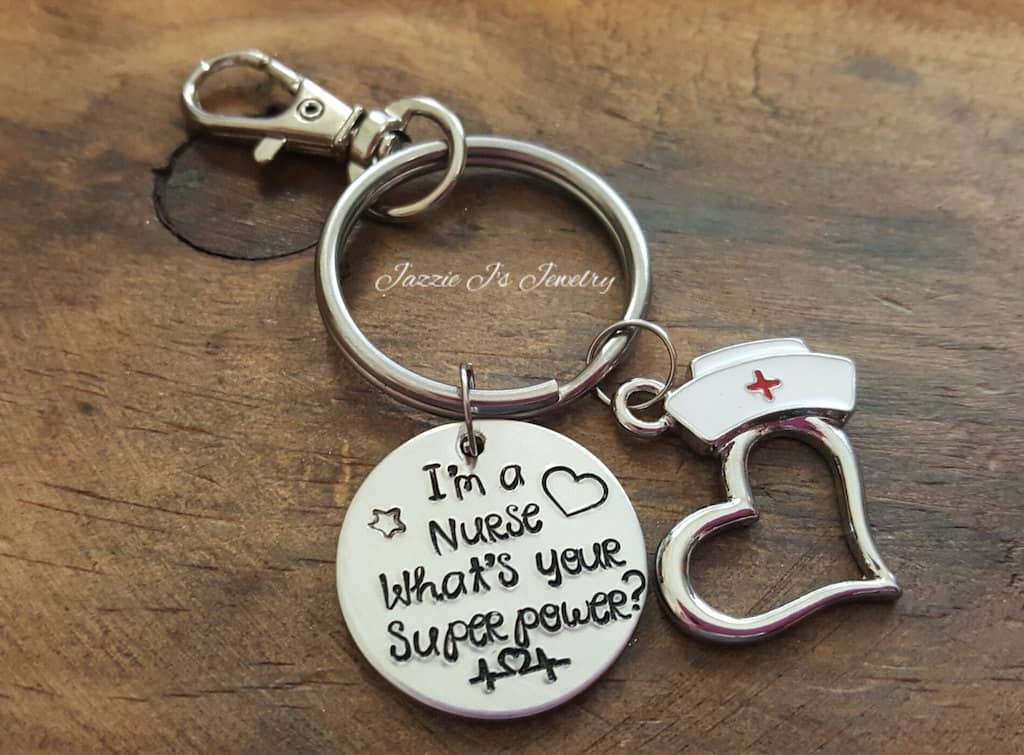 Nurse Keychain With A Funny Quote - Gifts For RN or LPN Graduates