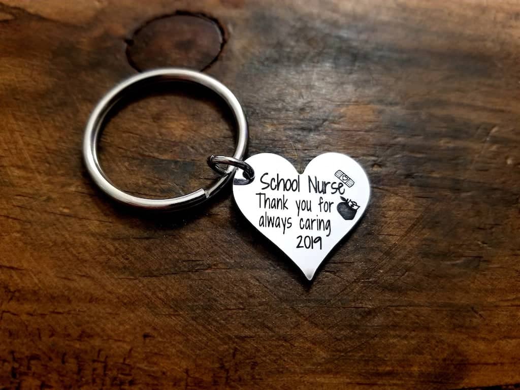 Gifts For Nurses - School Nurse Keychain