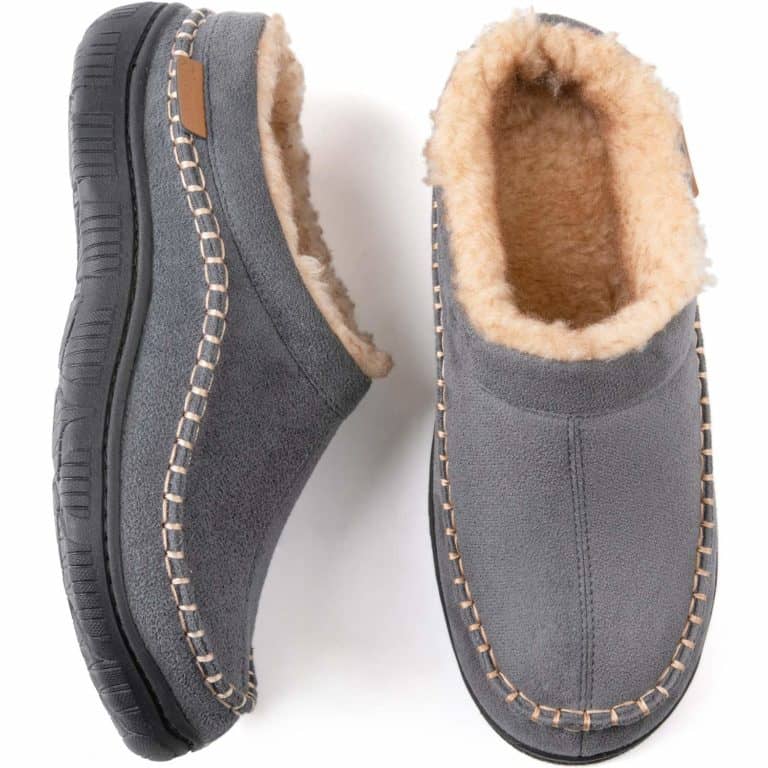 birthday gifts for him: moccasin style slippers