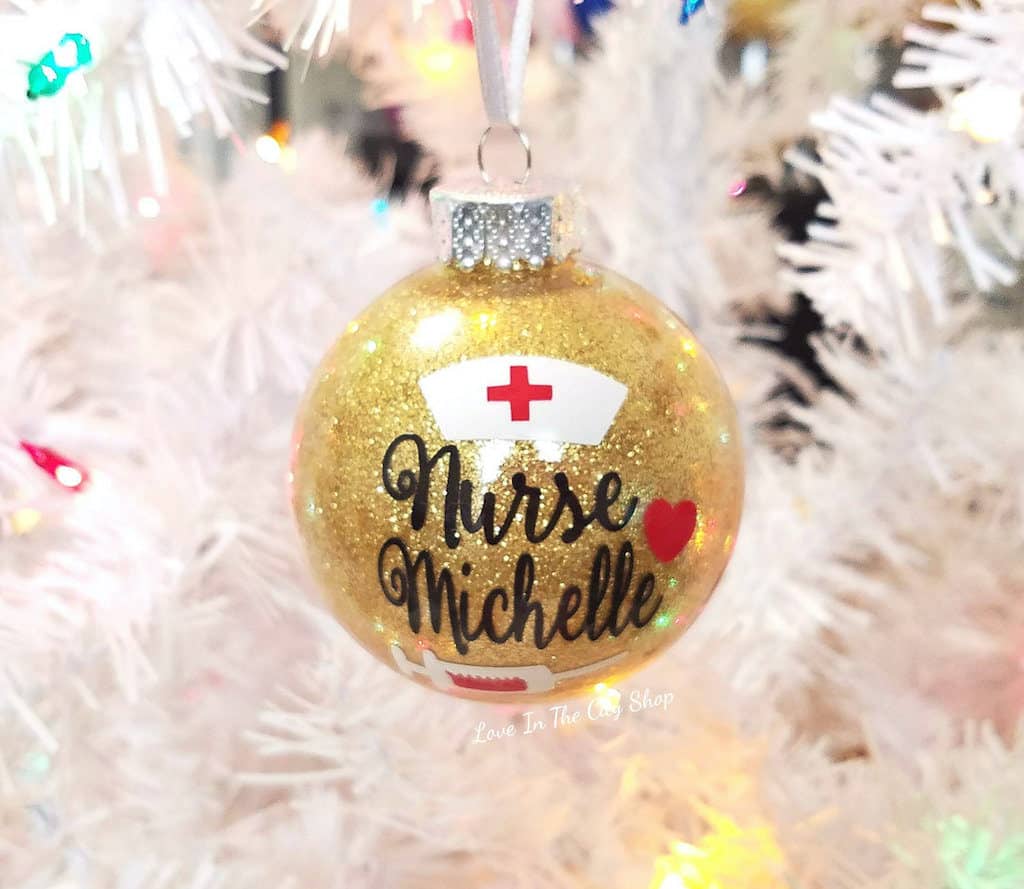 nurse Christmas ornament - Christmas Gift For Nurses