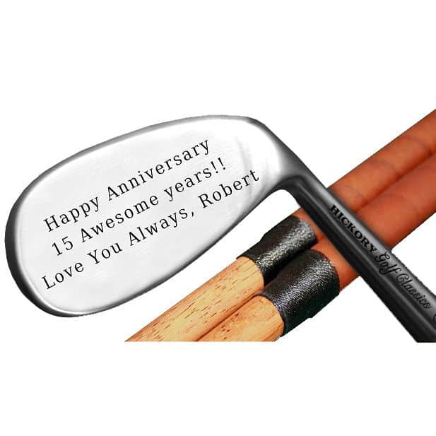 Engraved Classic Hickory Niblick Club