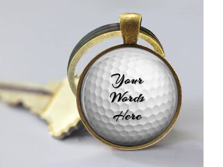 Golf Ball Key chain