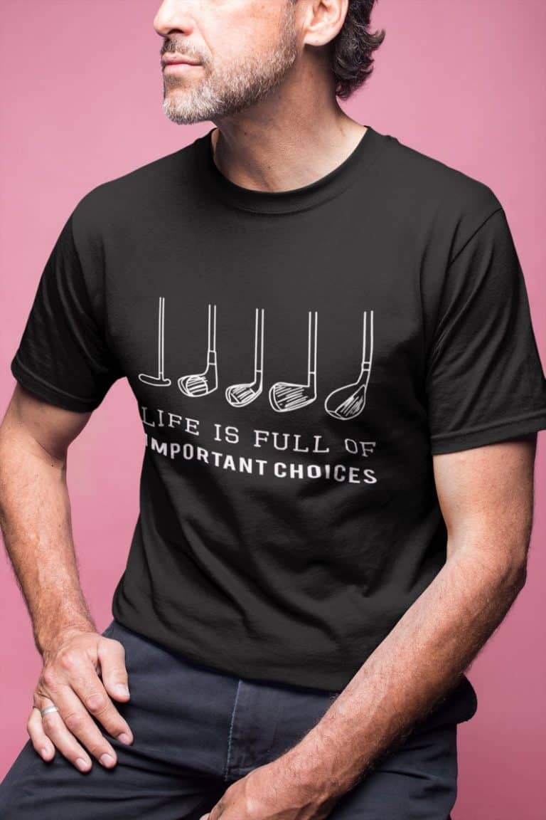 golf gifts for dad: gof gift shirt