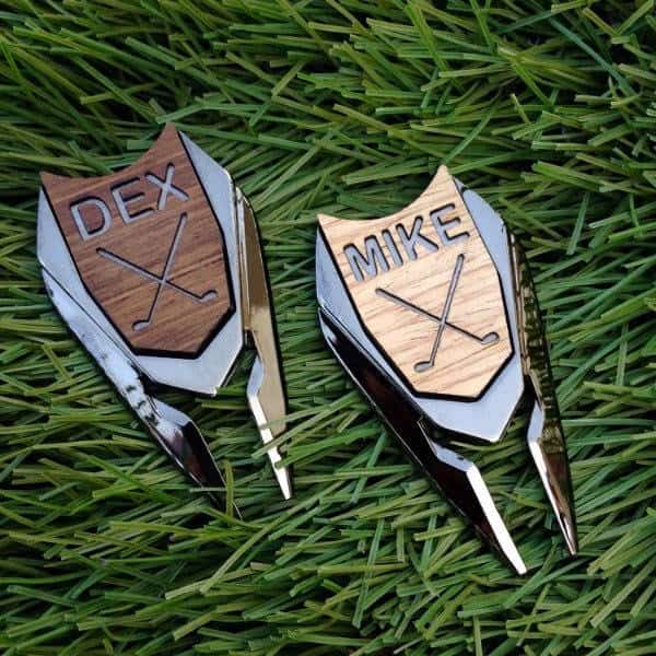 Personalized Golf Ball Marker Divot Tool - Gift For Best Man