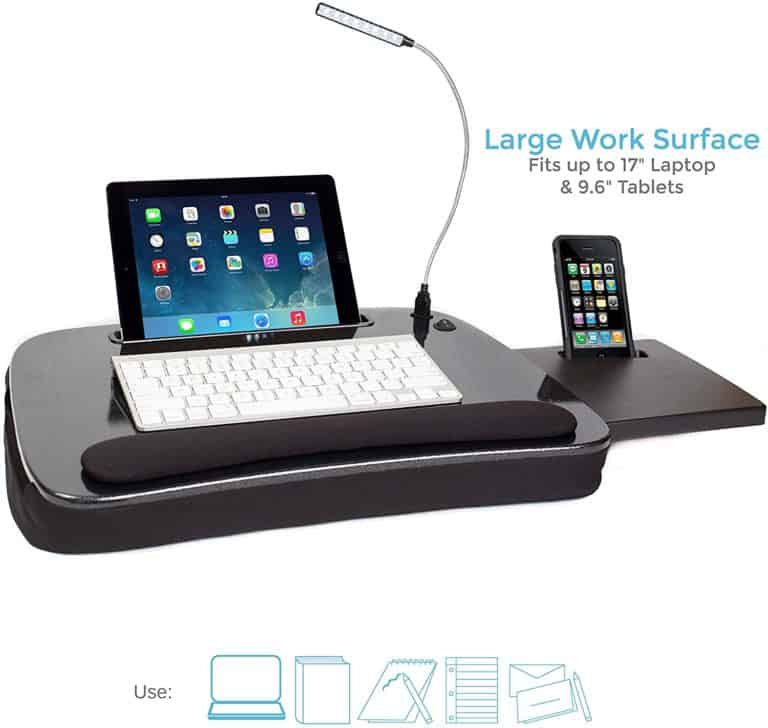 Sam Multi Tasking Memory Foam Lap Desk