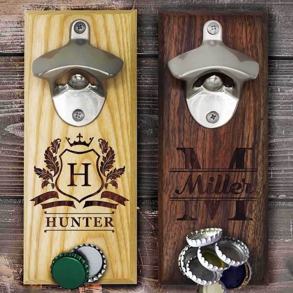 Wall Mounted Bottle Opener - Practical Man Cave Gifts