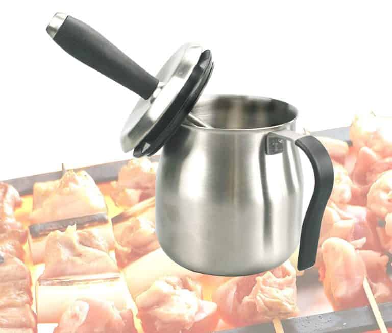 grilling gift ideas: basting pot with brush