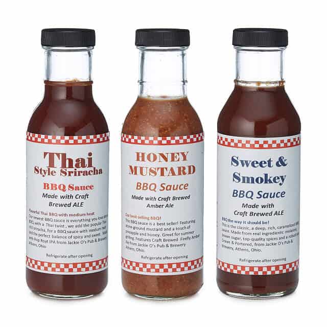 gifts for bbq lovers: beer infused bbq sauce