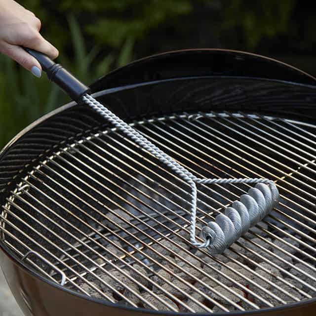 unique grilling tools: bristle free grill brush
