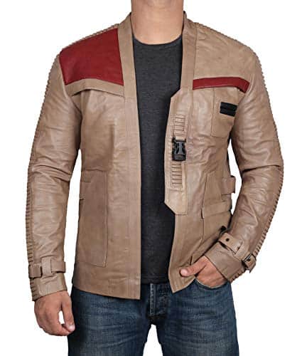 star wars gift for him: Star Wars Finn's leather jacket