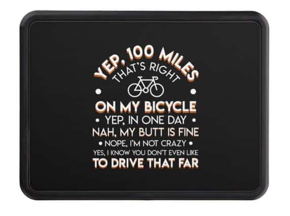 funny cycling riders biker hitch