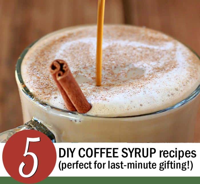 diy coffee syrup recipes
