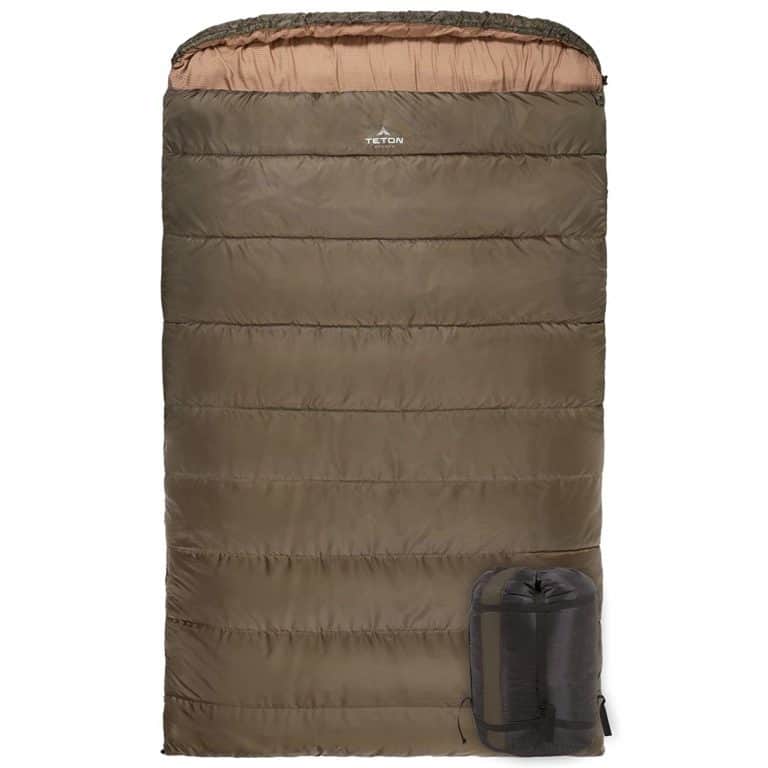 camping gift for father in law: double sleeping bag