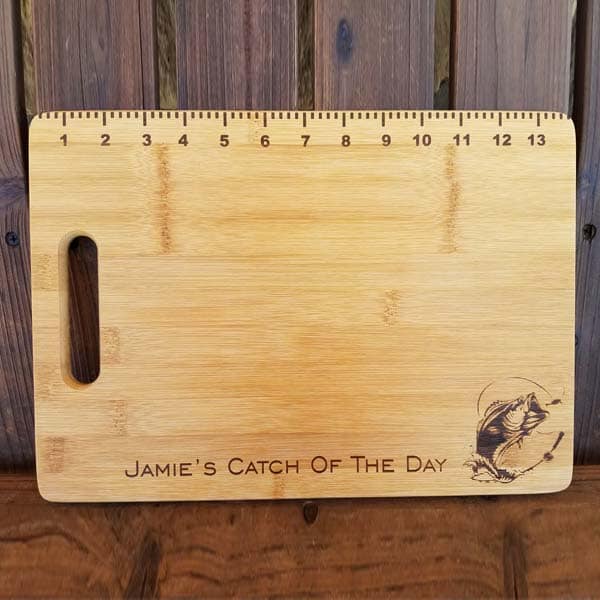 ideas for fathers day: Fishing Cutting Board