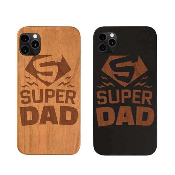 fathers day ideas: Wood Phone Case