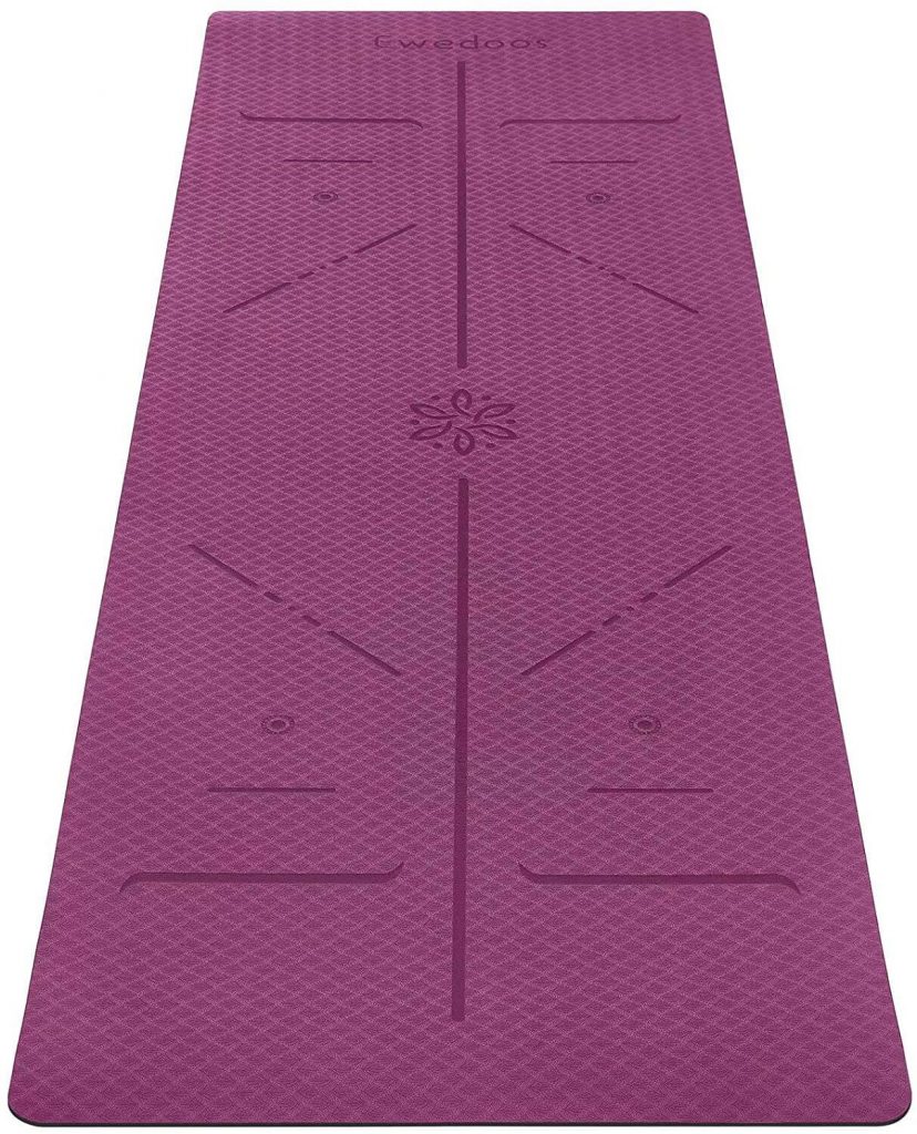 yoga mothers day gift for mom: eco friendly yoga mat