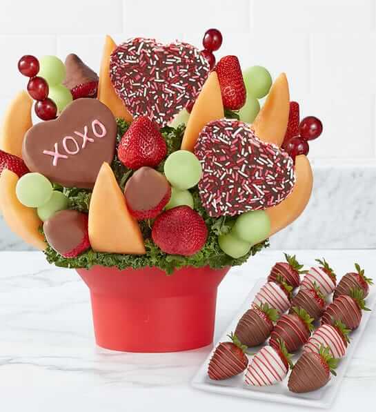 quick mothers day gift: fruit bouquet