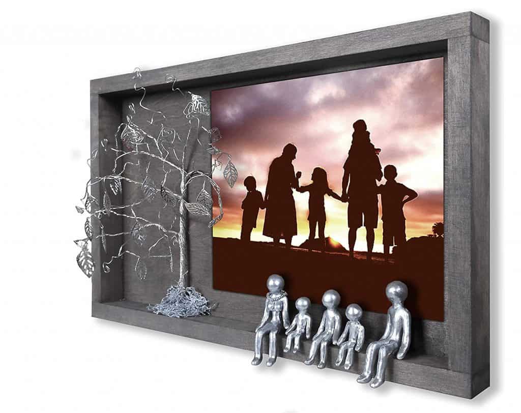 Personalized Tin Family Tree Frame