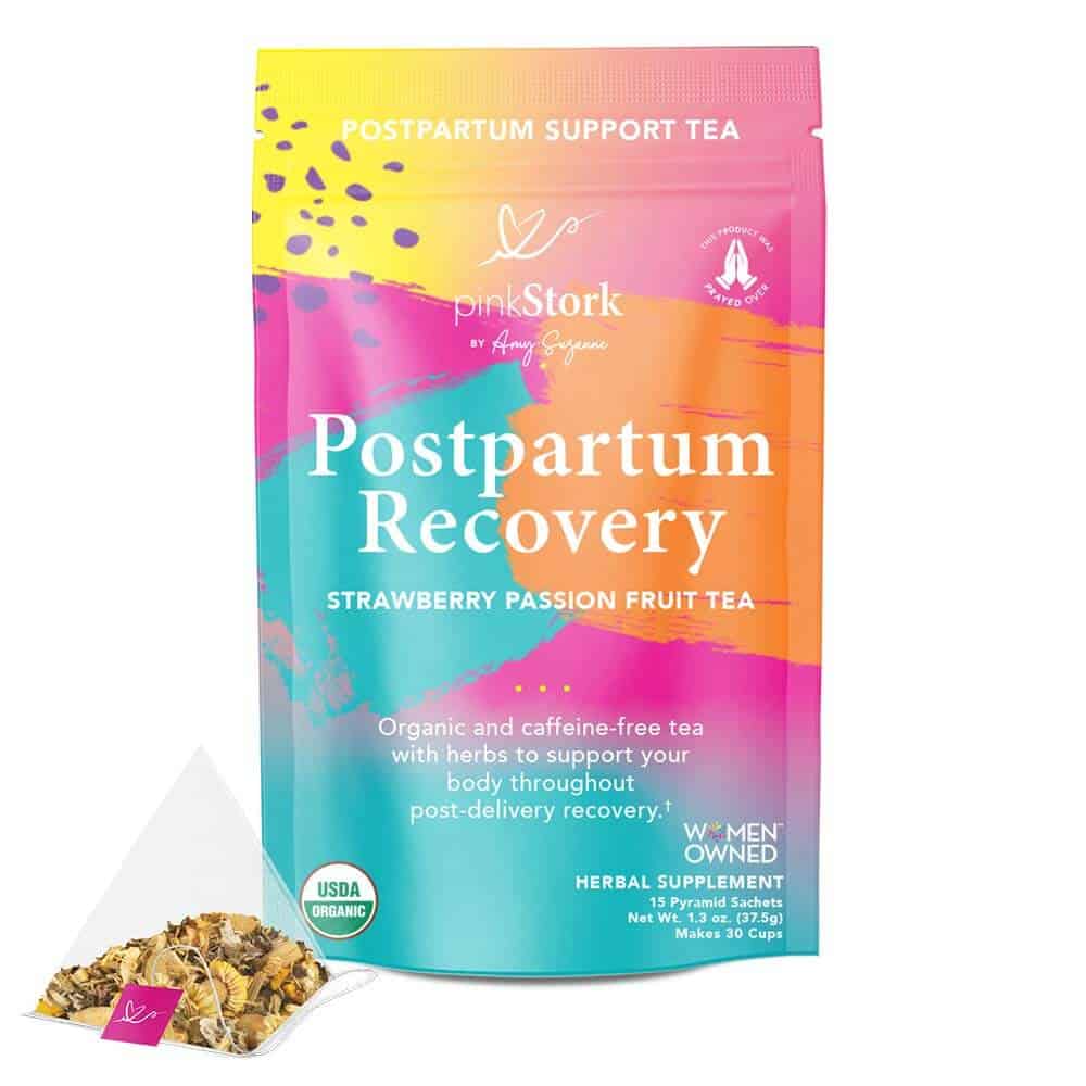 1st mother's day gift ideas: postpartum recovery tea