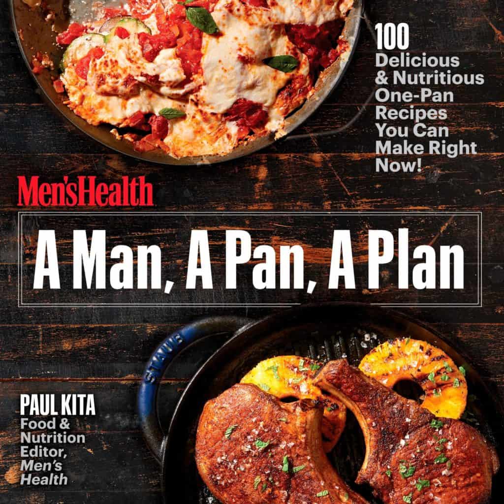 gift for stepfather who loves to cook: a man, a pan, a plan cookbook