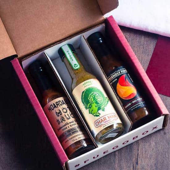 gifts for stepdad: hot sauce subscription