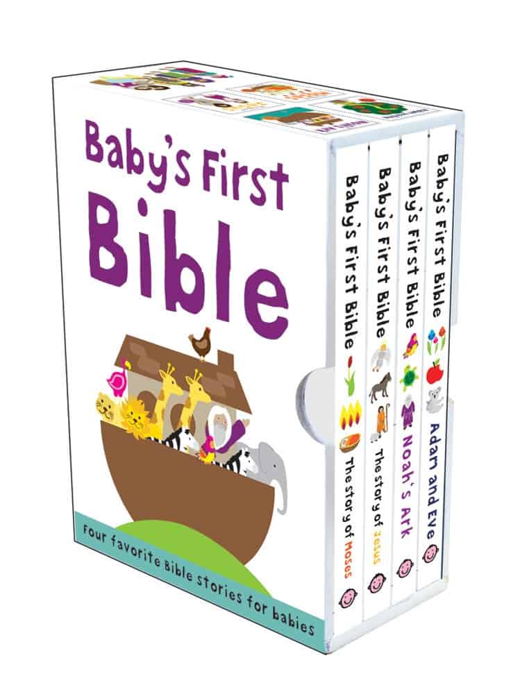 Baby’s First Bible Box set - Baptism gifts for boys