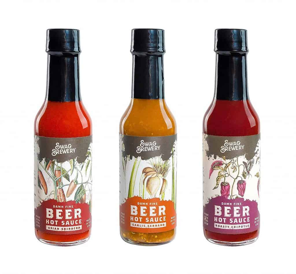 Beer-infused Hot Sauce Variety Pack
