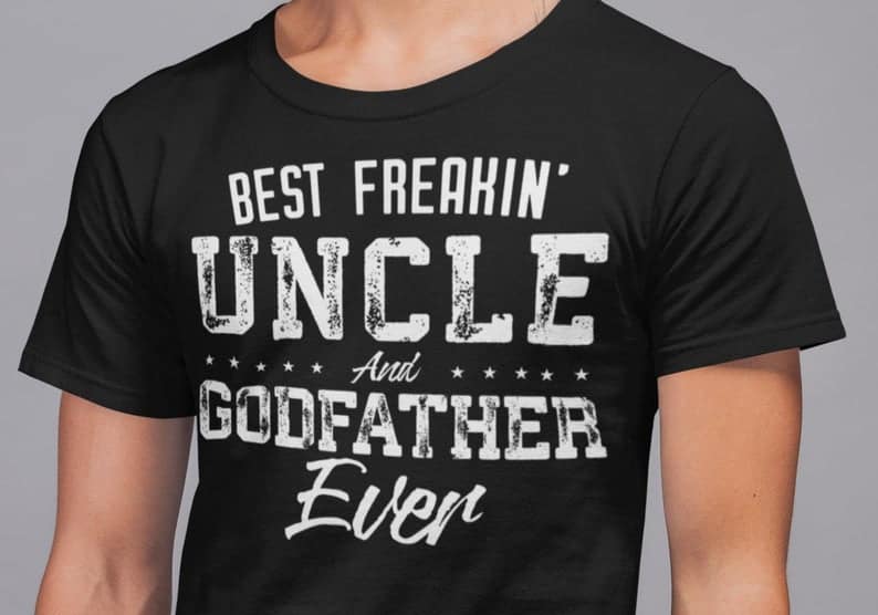 Best Uncle Ever Family Birthday Gift Holiday Christmas Present Mens T-shirt 