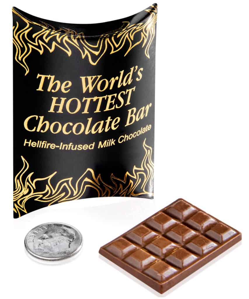 gifts for spicy food lover: world's hottest chocolate bar