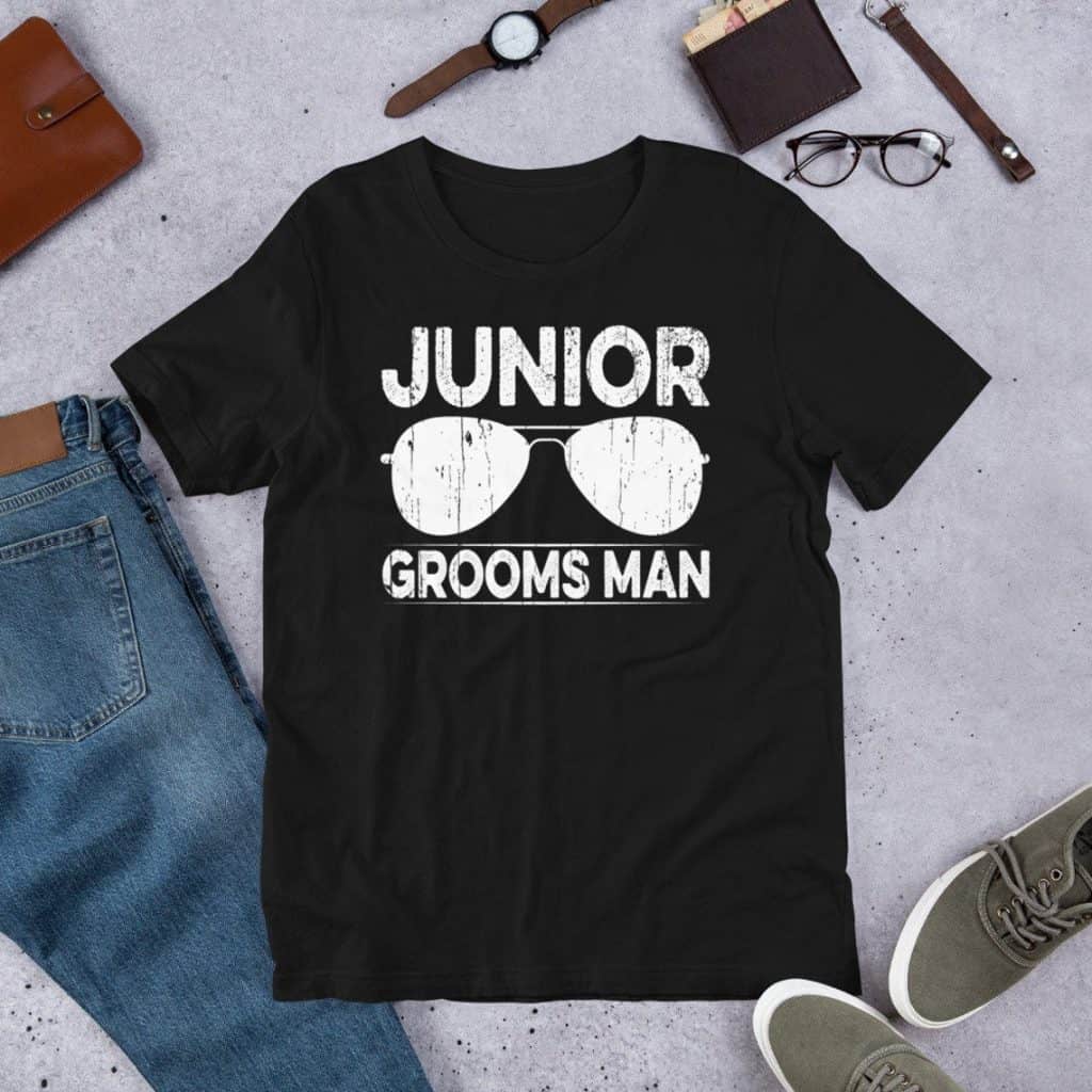 Groomsman T-Shirt - gifts for young groomsmen