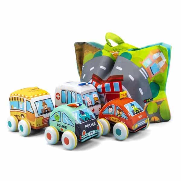 Plush Car Toy Set