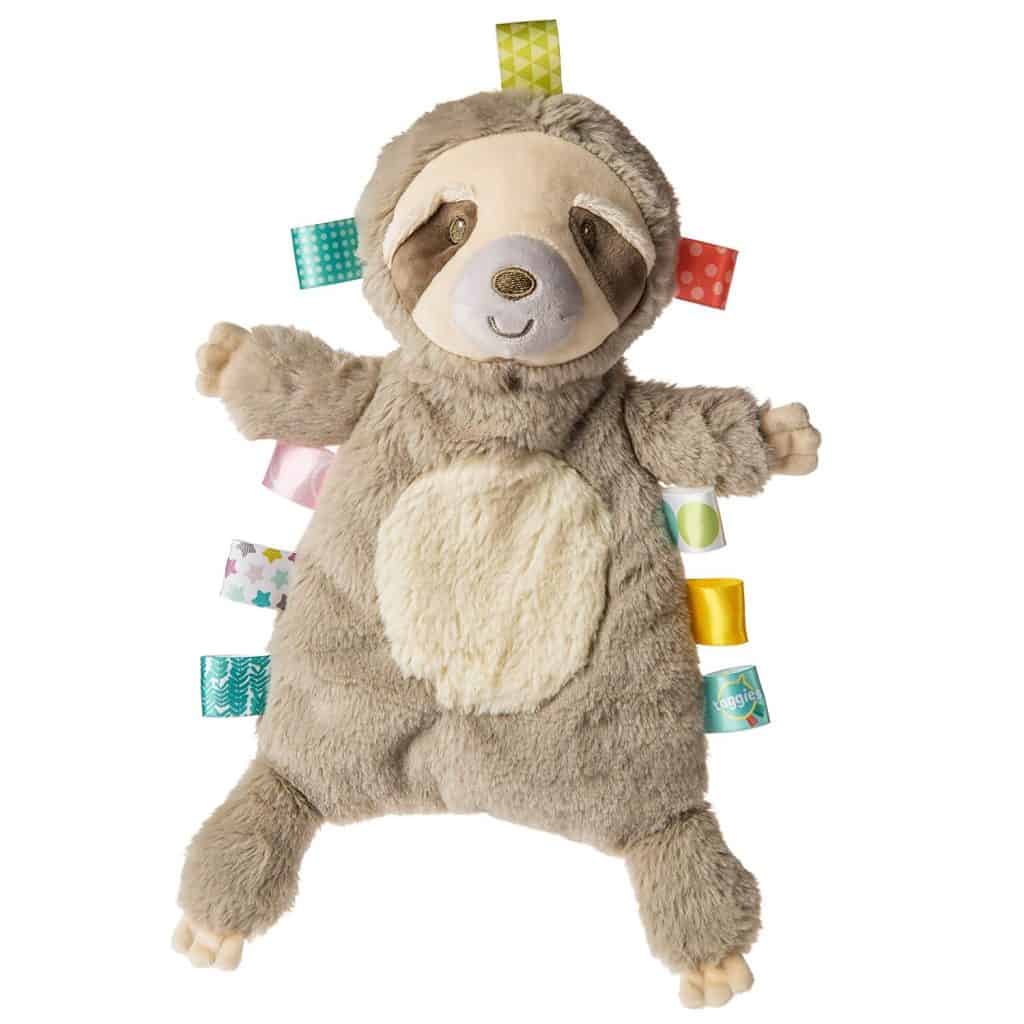 Taggies Lovey Soft Toy, 11-Inches, Molasses Sloth