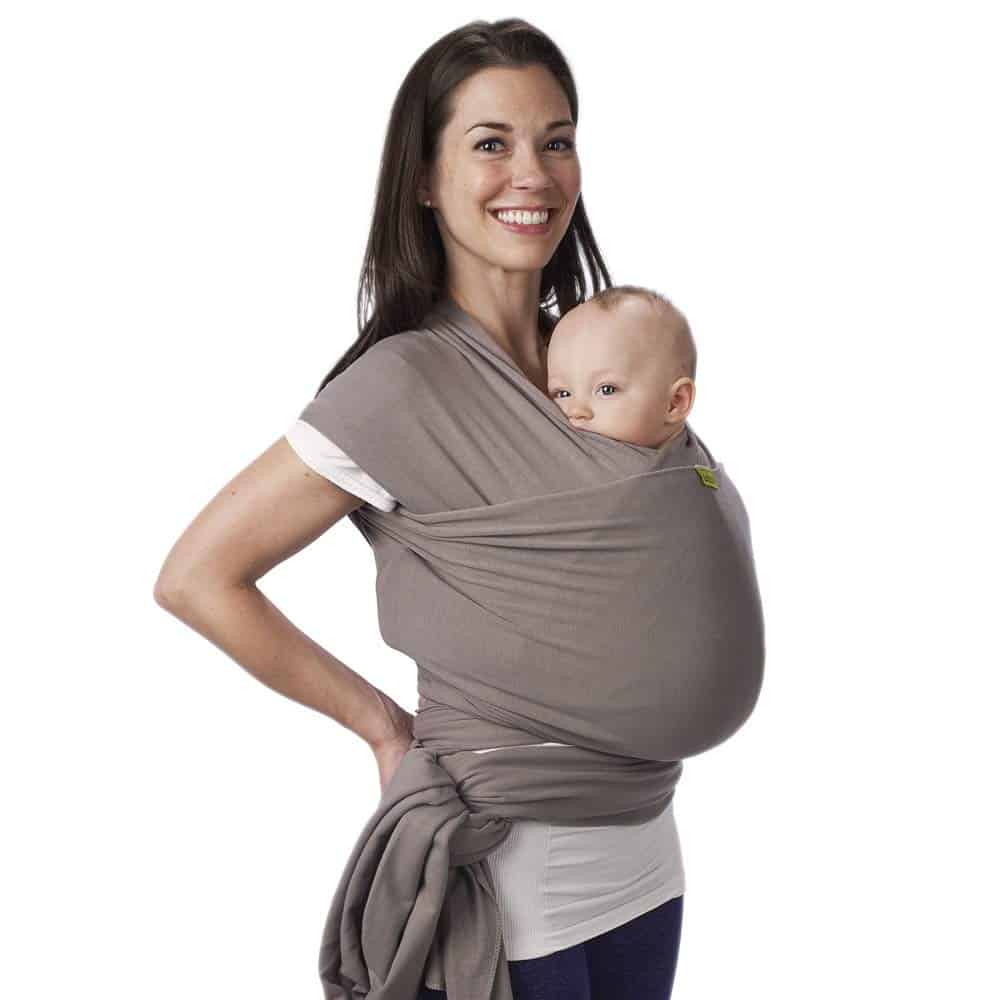 useful baby shower gift idea for mom: baby wrap carrier