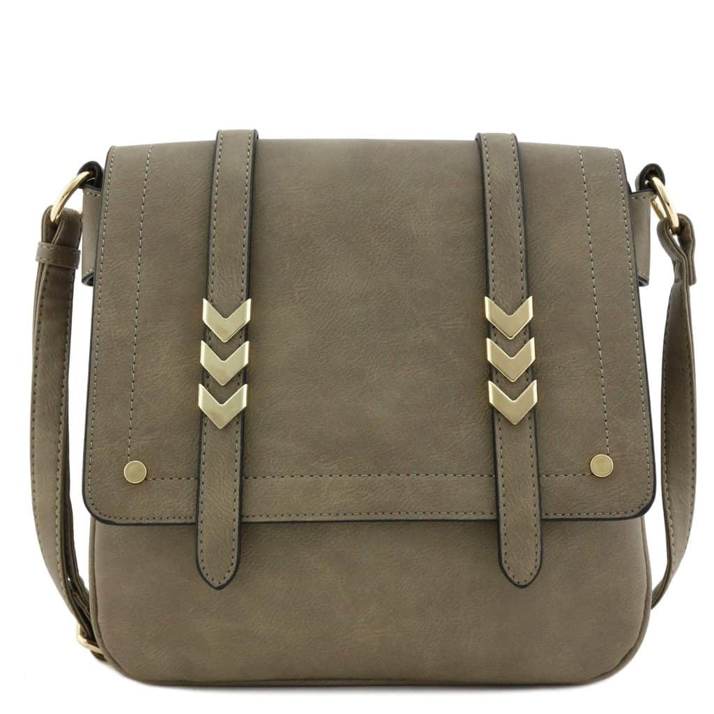 gifts for female friends: Flapover Crossbody Bag