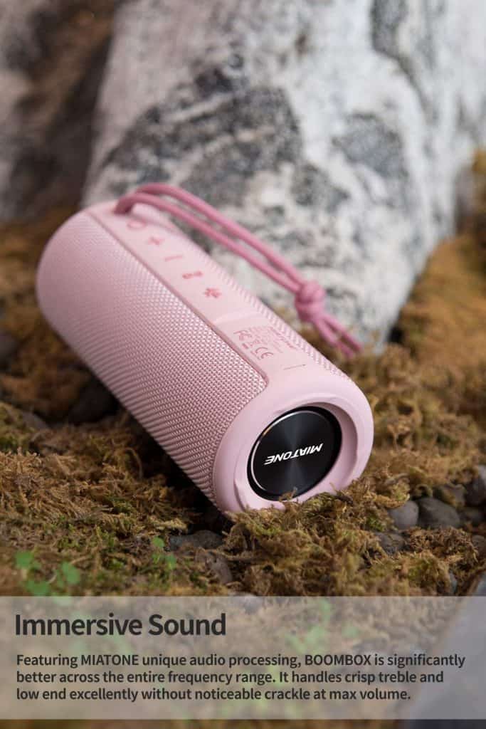 stocking stuffers for women: Portable Bluetooth Wireless Speaker