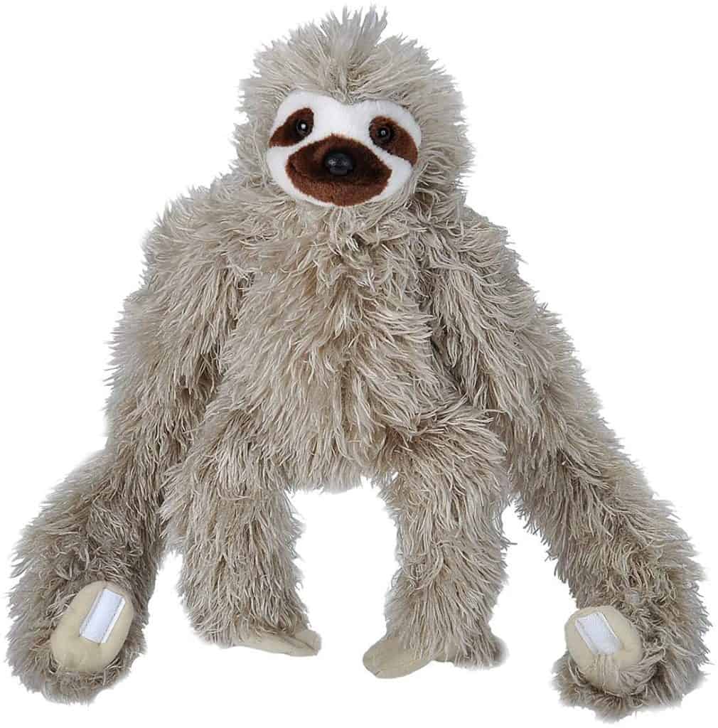 stocking stuffer ideas for kids: Hanging Three Toed Sloth Plush