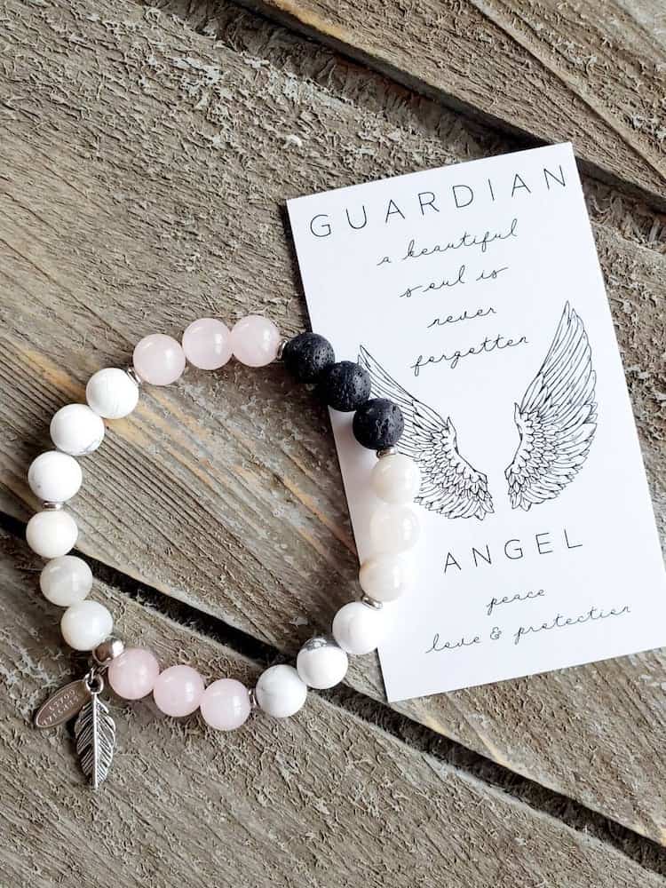 Guardian Angel Healing Stones Bracelet