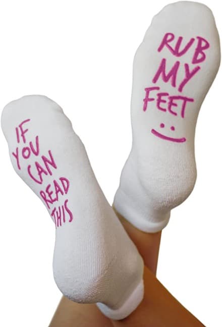 Fun Non Skid Push Socks for Maternity