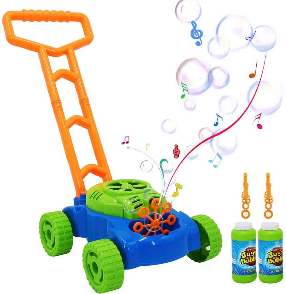 Music Bubble Lawn Mower For Toddlers