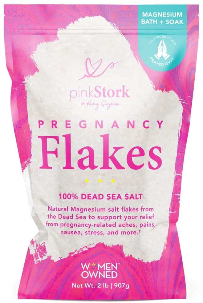 Pregnancy Flakes Bath Salts with Pure Magnesium