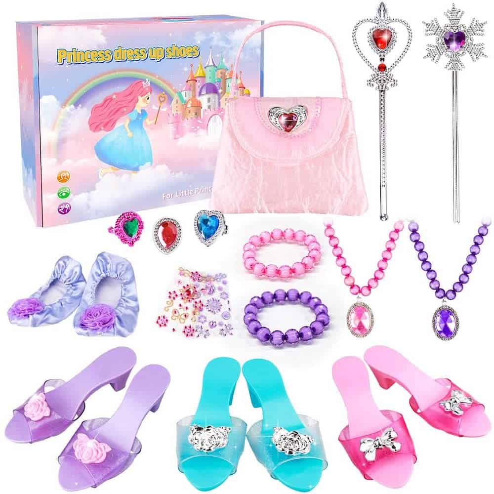 Princess Dress Up Shoes For Little Girls